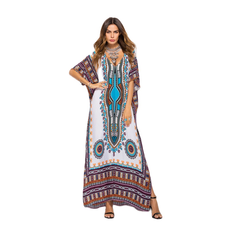 Outfits ladies clothing loose maxi beach cover up boho casual dresses