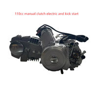 Kit moteur diesel refroidi par air de 110 cm3 pour vélos et motos, 4 temps avec allumage CDI