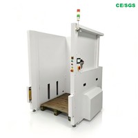 Système de stockage de palettes en rack de type chaîne entièrement automatique, machine de stockage de palettes permettant de gagner de l'espace, distributeur de palettes