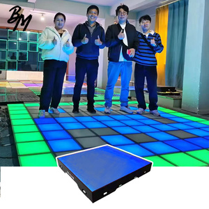 Cao cấp thể thao tương tác <span class=keywords><strong>Led</strong></span> sàn nhảy Sản phẩm với 100x100 gạch ánh sáng RGB cảm biến công nghệ đã sẵn sàng để mua - Product Image 1