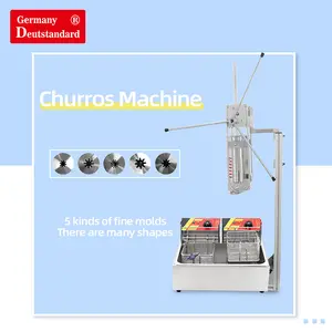 상업적인 전기 스페인 Churros 기계 판매를 위한 5 리터 그리고 12L 깊은 프라이팬