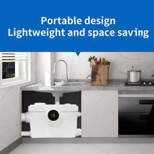 Homeuse <span class=keywords><strong>eaux</strong></span> <span class=keywords><strong>usées</strong></span> pour <span class=keywords><strong>Wc</strong></span> évier Machine à laver <span class=keywords><strong>pompe</strong></span> <span class=keywords><strong>de</strong></span> macérateur d'eau électrique - Product Image 3