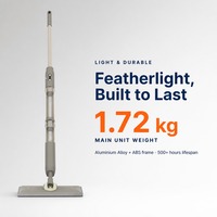 Serpillère électrique sans fil OEM en gros sous marque privée, serpillère légère et silencieuse avec réservoirs d'eau propre et sale, 100-240V