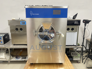 August nhà máy bán hàng trực tiếp thương mại Máy làm kem tự động mùa hè 20L/h 2 + 1 hương vị Máy làm kem - Product Image 2