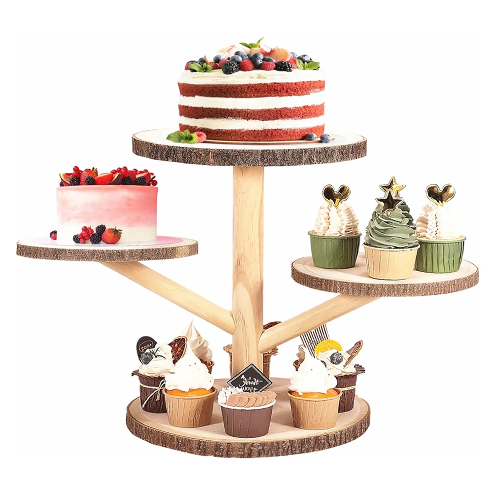 Venta flash China Topping Cupcake Stands Lápices con Cupcake Top Stands Small Counter Top Cupcake holder