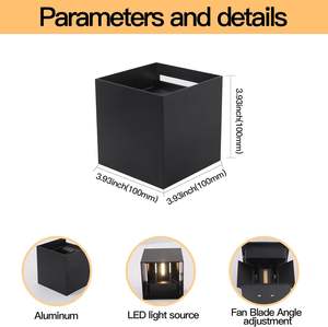 Vente en gros de lampes murales sans fil à commande à distance, rechargeables par USB, LED RGB, à intensité variable, pour intérieur - Product Image 6