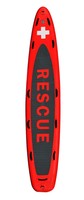 Tablero de rescate inflable profesional Tecnología de punto de caída Equipo de salvamento de emergencia portátil SUP