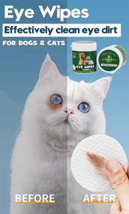 Fábrica Direta Soft <span class=keywords><strong>Eye</strong></span> Wipes para Animais de Estimação Pequeno MOQ Atacado Fast Shipping Travel Size <span class=keywords><strong>Eye</strong></span> Wipes - Product Image 5