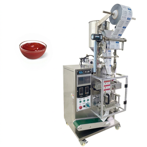 Automatic Electric Liquid Filling Film Packaging Machine for Food Honey Paste <b>Tomato</b> Sauce Egg Yolk Sauce Chocolate - Product Image 1