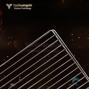 Grille de barbecue en acier inoxydable avec poignée pour la cuisson en plein air et les barbecues de camping - Product Image 4