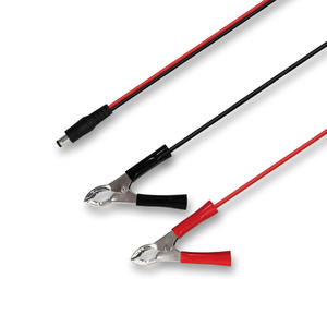 3ft Cabos Clipe 40 Mm <span class=keywords><strong>Mini</strong></span> Em Branco Eletrônica Boneca De <span class=keywords><strong>Banana</strong></span> 5.5 2.1 milímetros <span class=keywords><strong>plug</strong></span> Cabo de Bateria Jacaré Clips de Plástico - Product Image 3