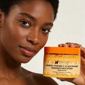 สครับขัดผิวสมุนไพรวีแกน ขมิ้น วิตามินซี ไนอะซินาไมด์ สำหรับ<span class=keywords><strong>สิว</strong></span><span class=keywords><strong>ที่</strong></span><span class=keywords><strong>หลัง</strong></span>และผิวกาย ผลิตภัณฑ์จากธรรมชาติ - Product Image 4