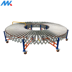 Best Price Super Heavy Duty <strong>Return</strong> Stainless Steel Powered Chain Design Telescopic Curve Line Transfer <strong>Roller</strong> <strong>Conveyor</strong> - Product Image 3