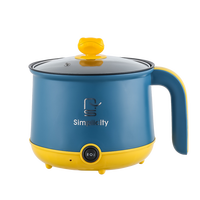 Marmite Électrique Domestique de 1,8 Litre pour Cuisson du Riz et Mijoteuse Électrique Portable – Idéale pour la Maison, l'Hôtel et la Cuisson – Cuiseur à Riz Électrique