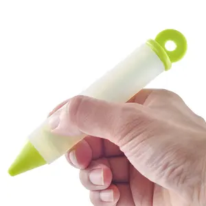 Offre Spéciale <span class=keywords><strong>Silicone</strong></span> glaçage chocolat <span class=keywords><strong>plaque</strong></span> peinture stylos bricolage décoration outils crème seringue stylo pour gâteau pâtisserie - Product Image 1