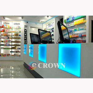 Counter4 Sided Pegboard Display shop Hanging <strong>Keyshop</strong> Key Chain Keychain drug cabinet With Hooks OEM - Product Image 5