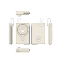 Chargeur rapide portable PD type-c câble intégré batterie externe 10000mAh banques d'alimentation sans fil magnétiques