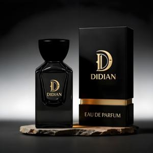 Flacone di Profumo Personalizzabile OEM di Lusso in Vetro Verde Rettangolare da 50ml con Spruzzatore Antigoccia e Tappo in Lega di Zinco - Product Image 2