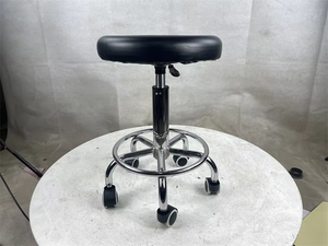 Baixo Preço Swivel Round Barber <span class=keywords><strong>Chair</strong></span> Lab Rotating Stool com Polia Barbearia Cabeleireiro Médico Dental Médico Salão Cadeiras - Product Image 6