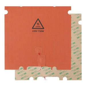 Plaque chauffante en silicone LiYingChuangxin 300x300mm 220V 750W avec trous pour imprimante 3D - Product Image 1