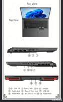 Nouvel ordinateur portable de 16 pouces, Intel Core I7 I9 13e génération, DDR5 32 Go de RAM, 1 To SSD, RTX 3060, 144 Hz, clavier anglais, ordinateur portable de jeu, prise UK/US