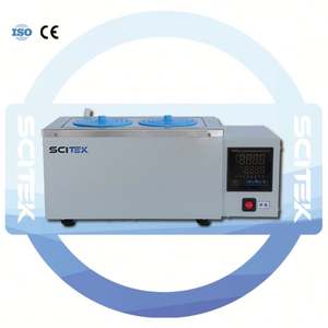 Scitek อ่างน้ำ2รูแบบ1แถว4.3L ทำจากสเตนเลสสตีลได้รับการรับรอง CE - Product Image 3