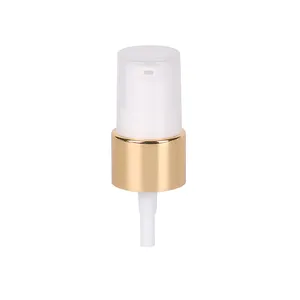 Oem 18/415 Treatment Pump Tamper Essential Oil Sprayer Cosmetic Foundation Pump White Black Cream Dispenser