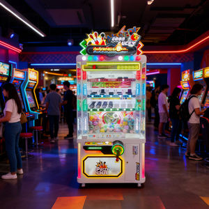 Machine à prix d'arcade miniature LEON Winning Goal en plastique, à pièces, avec support en anglais pour usage commercial - Product Image 3