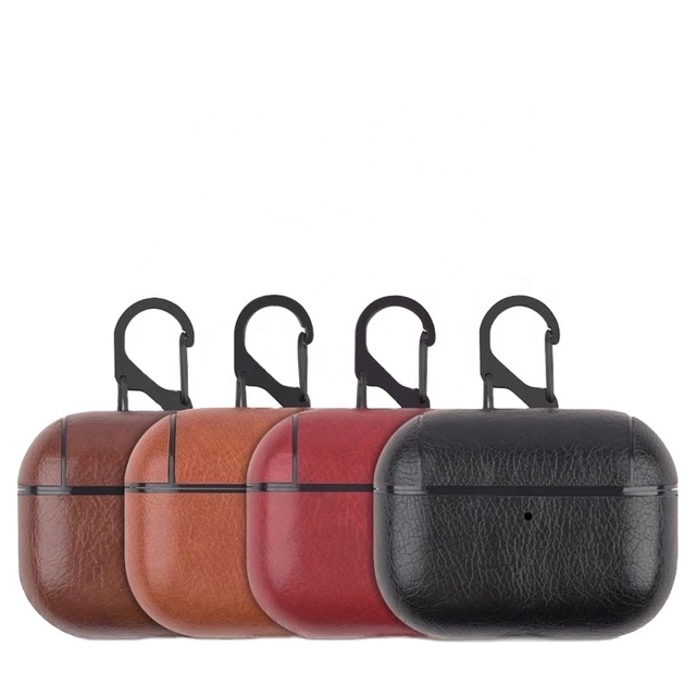 Wholesale Price Sport Waterproof Portable Earphone Case Cover Full Protective Leather Compatible for Airpods 1 2 3 Pro