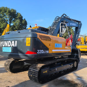 Excavatrice sur chenilles Hyundai 220 d'origine de haute qualité d'occasion de construction Hyundai 220 - Product Image 1