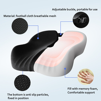 Coussins de siège ergonomiques orthopédiques en mousse à mémoire de forme, anti-pression, pour une assise longue sans fatigue et le soulagement de la sciatique – Vente chaude directe usine