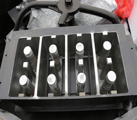 Machines automatiques de fabrication de blocs de terre compressée SHM4-10, blocs d'argile à emboîtement