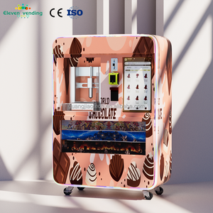 Máquina Expendedora de Chocolate Eléctrica Automática 3D para Uso Comercial, Dispensador de Café y Barras de Chocolate - Product Image 1