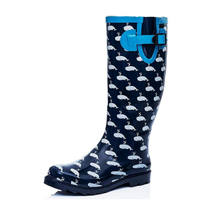 Venta caliente impermeable personalizado antideslizante zapatos de la lluvia de <span class=keywords><strong>botas</strong></span> de lluvia de alta del muslo personalizado <span class=keywords><strong>botas</strong></span> de goma - Product Image 4