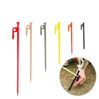 Piquets de tente en spirale en acier inoxydable robustes - 20/30/40 cm - Piquets de plage pour toutes les saisons - Accessoire extérieur