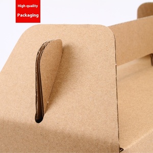 Boîtes de légumes en vrac sur mesure durs et portables pour œufs de poulet Stock de spécialité locale Carton ondulé estampillé spécial pour aliments personnalisés - Product Image 4