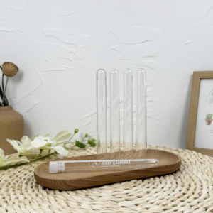 ท่อทดสอบพลาสติกแข็ง PS พร้อมจุกอุดหลอดไซโตรเมทรีการไหลของการรั่วไหลในห้องปฏิบัติการ - Product Image 5