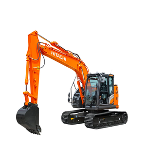 Excavatrice à queue moyenne courte d'occasion d'origine Japon HITACHI ZX135US de 13.5 tonnes avec pièces de rechange, certifiée par EPA et CE - Product Image 1