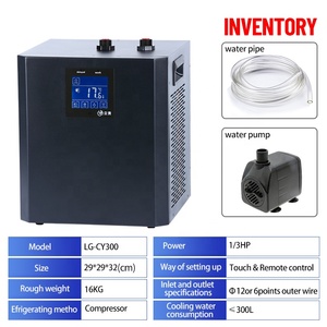   Enfriador de Agua de 300L y 1/3 hp con Logotipo Personalizado, Enfriador de Acuario, Enfriador de Baño de Hielo para 160L de Agua con Control Remoto - Product Image 5