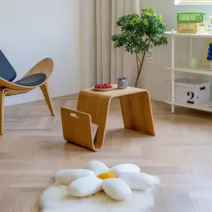 Modern oturma odası mobilya eric pfeiffer scando yan sehpa basit küçük kontrplak sehpa