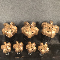 Mèche de forage PDC en carbure de tungstène à corps en acier pour puits d'eau, 165-250 mm, norme ISO/API, marque Ruida, outil de forage géologique