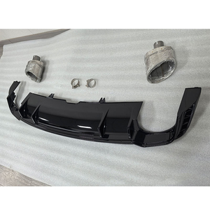 Gran oferta, Kit de carrocería de coche, actualización de línea S y versión Normal, difusor de parachoques trasero con tubo de escape para <span class=keywords><strong>Audi</strong></span> A5 S5 B9 a <span class=keywords><strong>RS5</strong></span> 2017-2019 - Product Image 4