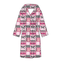 Robes de nuit pour filles grandes tailles, peignoirs longs en peluche pour femmes grandes tailles, vêtements de nuit longs pour adultes pas chers – Fabricant