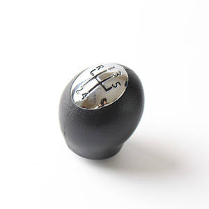 Pommeau de levier de vitesse en cuir pour voiture, 5 ou 6 vitesses, pour Renault, design ergonomique - Product Image 4