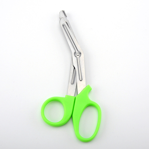 Tijeras Médicas <span class=keywords><strong>de</strong></span> Acero Inoxidable, Tijeras <span class=keywords><strong>de</strong></span> Tratamiento, Verde, para Vendajes, <span class=keywords><strong>Enfermería</strong></span>, Rescate, Mini, Selección <span class=keywords><strong>de</strong></span> Color, Tijeras para Cortar Gasa y Vendajes - Product Image 4