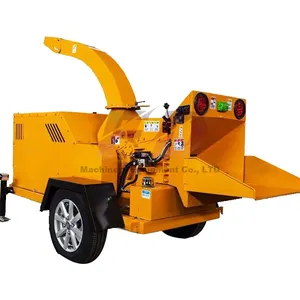 Factory Offered 32hp Trailer Tree Wood Chipper Woodchipper Machine For Sale