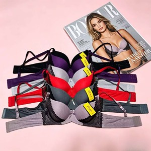 Reggiseni a copertura totale <span class=keywords><strong>con</strong></span> ferretto, modello CGT066, taglie 36-42, <span class=keywords><strong>con</strong></span> ricamo africano, imbottitura interna in schiuma, a soli 0,68 dollari. - Product Image 3