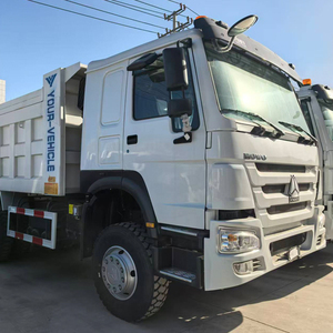 Truk Dump HOWO 6X4 Bekas Setir Kiri 380HP Mesin Diesel Euro <span class=keywords><strong>2</strong></span> Weichai Power, Gearbox SINOTRUCK untuk Pertambangan Afrika - Product Image 6
