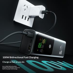 Módulo de Carregamento para Laptop PD 100W, Case de 20000mAh, <span class=keywords><strong>Power</strong></span> <span class=keywords><strong>Bank</strong></span> de 80W 20000 7.4v <span class=keywords><strong>7.2v</strong></span> Abaixo de 300 - Product Image 4