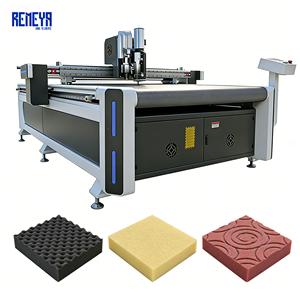 Système de découpe de mousse CNC REMEYA industriel pour panneaux d'isolation thermique et tapis insonorisants avec une précision supérieure - Product Image 1